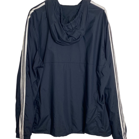 Adidas Hooded Windbreaker-front pockets ,Lightweight, full front Zip - Picture 2 of 9